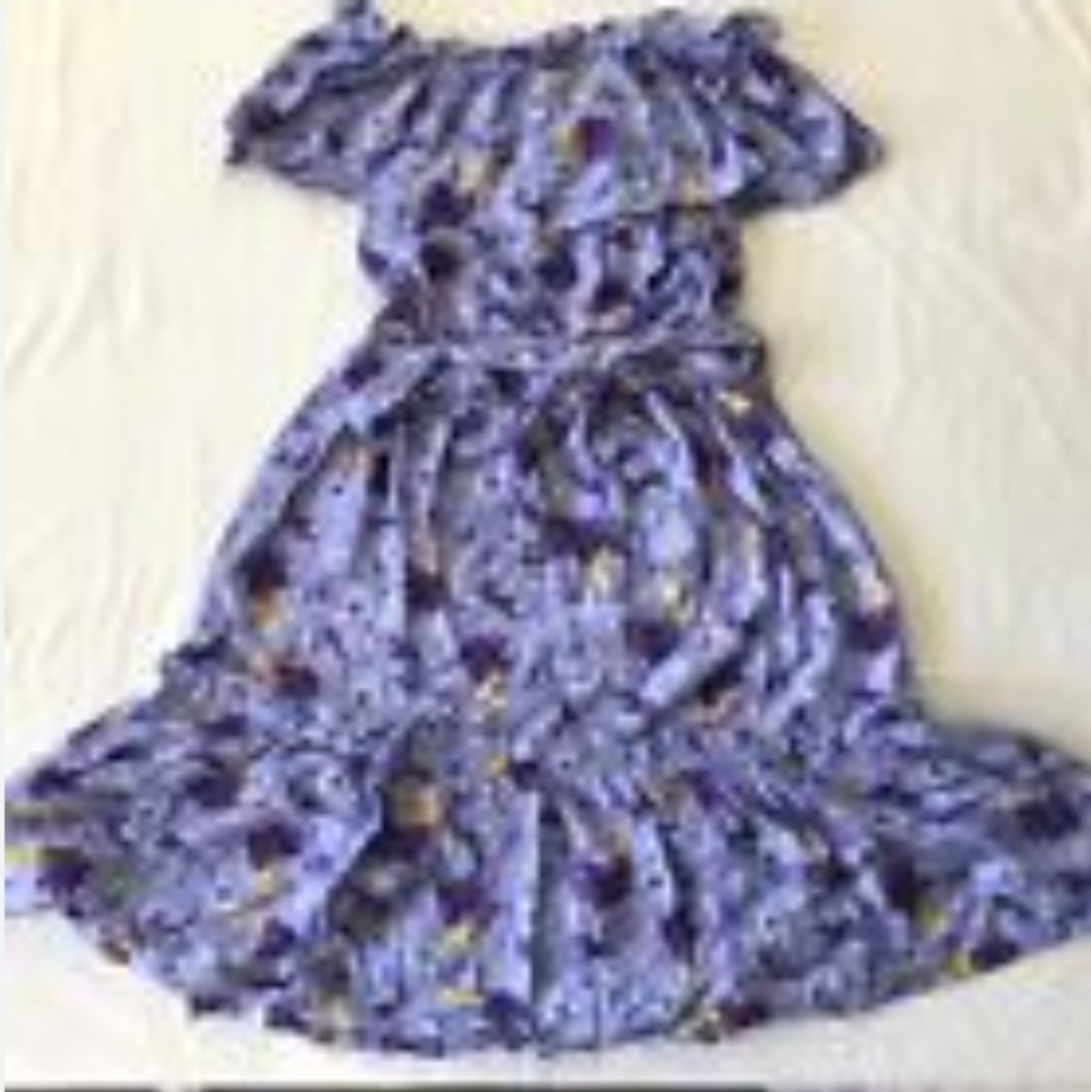 Disney Minnie Mouse Dress Lavender Provence Epcot France Women's Size 1X NWT